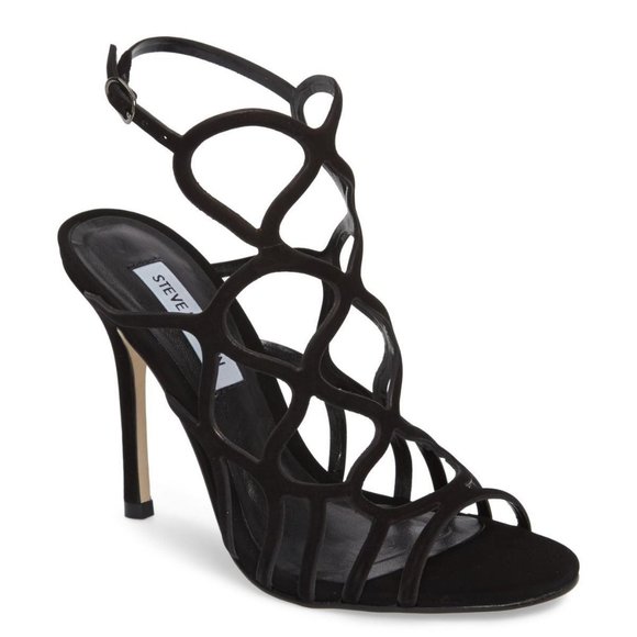 STEVE MADDEN Leather Heeled Sandals - Picture 1 of 7